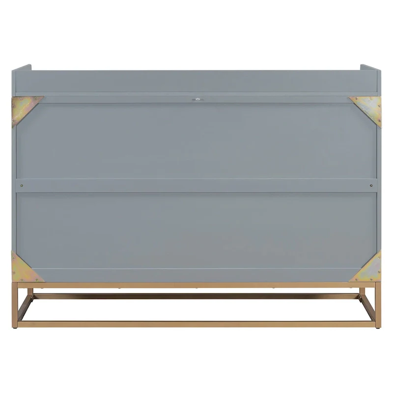 Queen Murphy Bed with Cabinet Design, Multi-Functional, 400lb Capacity