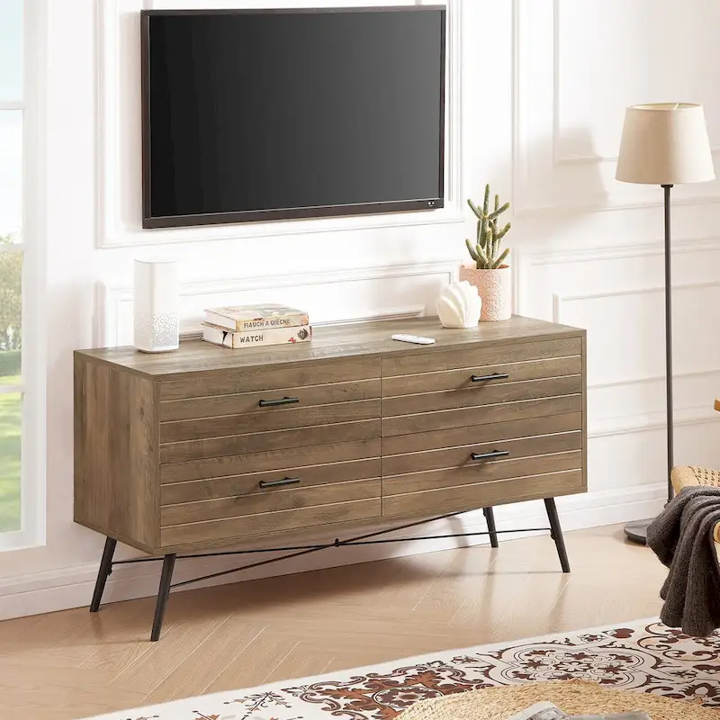 4-Drawer Dresser Storage Chest