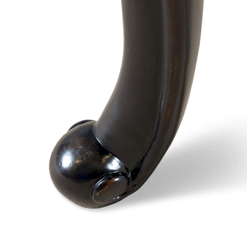 Furniture of America Clarissa Traditional Solid Wood End Table with Carved Legs