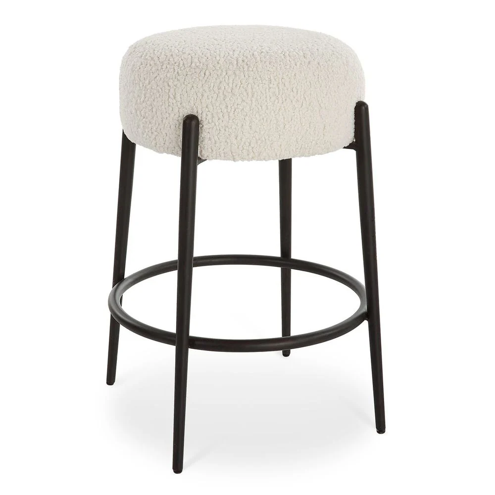 Arles Counter Stool, Black
