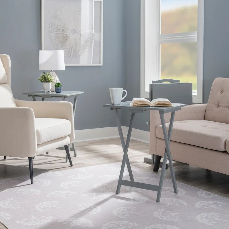 TV Tray Table Set