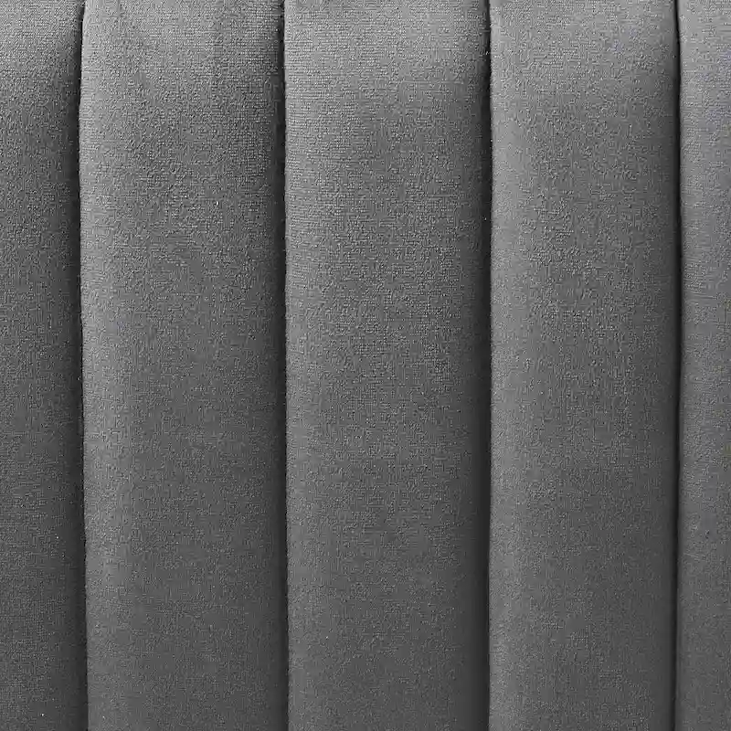 Madison Park Gayley Channel Tufted Swivel Armchair