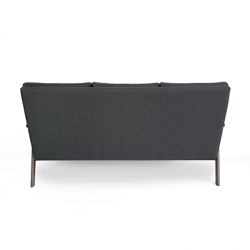 Aries Mid-century 2-piece Fabric Sofa Set by Christopher Knight Home