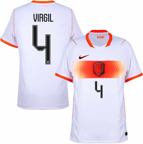 Holland Aero-Fit Match Away Virgil 4 Jersey 2026-2027