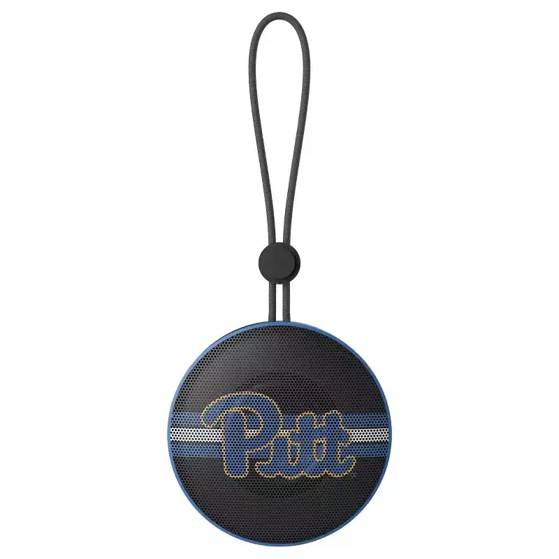 NCAA Pitt Panthers Circle Portable Speaker