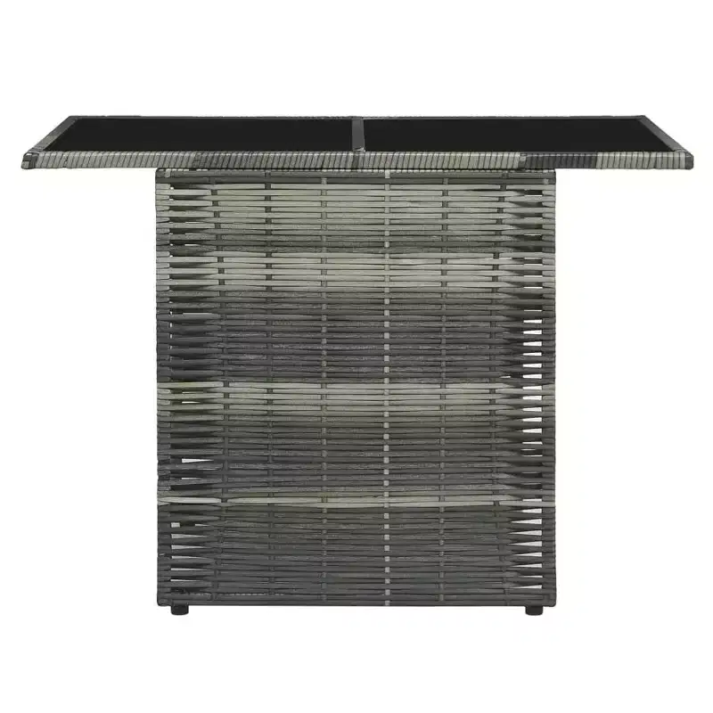 vidaXL Garden Dining Set Grey and anthracite