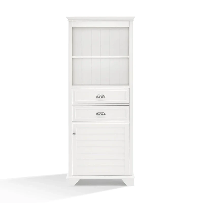 Lydia Tall Cabinet in White