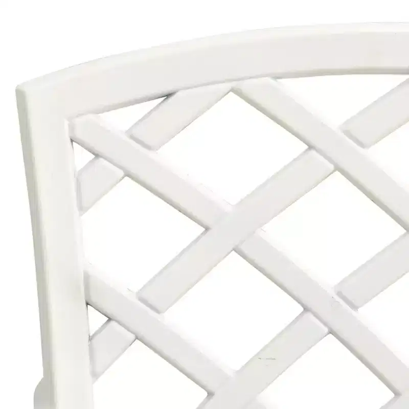 vidaXL Bistro Set Cast Aluminum