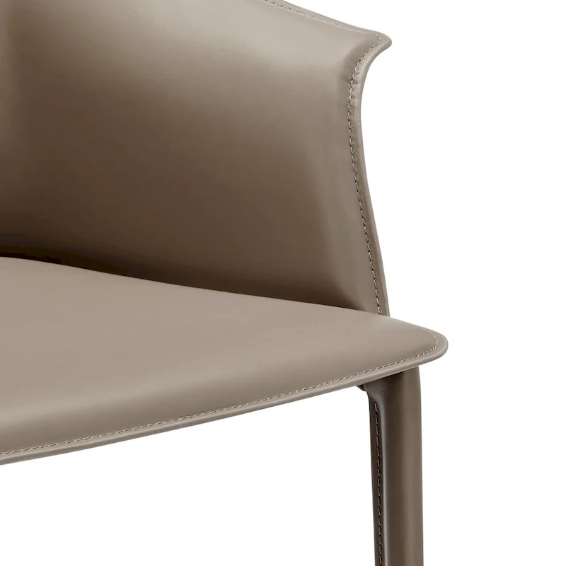 Recycled PU Leather Dining Chair
