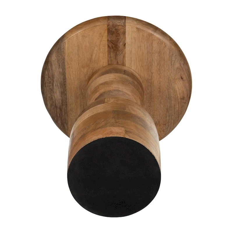 Sagebrook Home Mango Wood Hourglass Accent Table Wood - 16 x 16 x 19