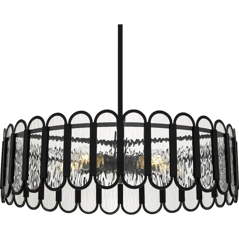 Vera 5-Light Matte Black Pendant Light
