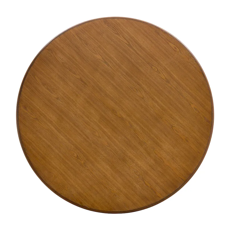 Christopher Knight Home Round Dining Table with Metal Base - 46.85 W x 46.85 D x 30 H