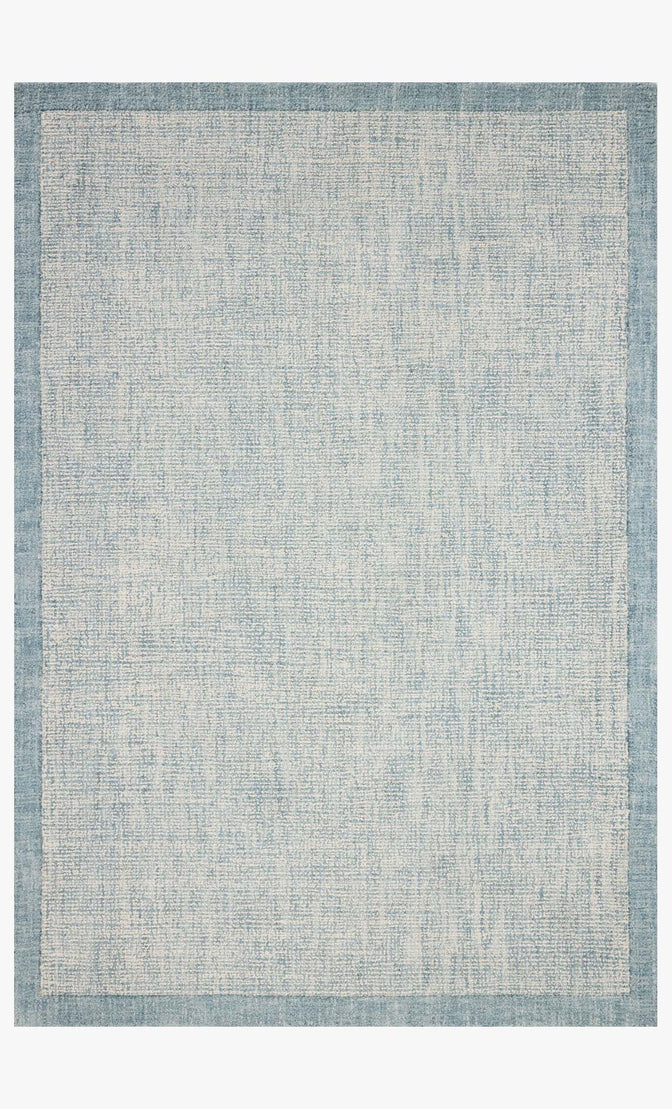 Henley Rug Ivory/Blue