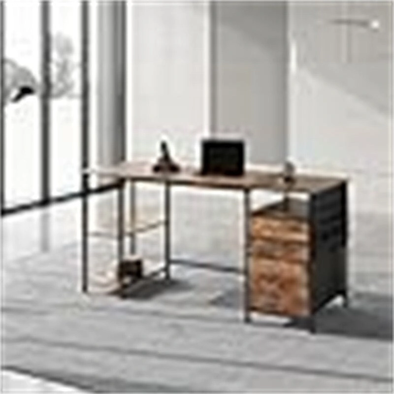 Desks with Drawers and Shelves - 21.65 D x 59.06 W x 29.13 H