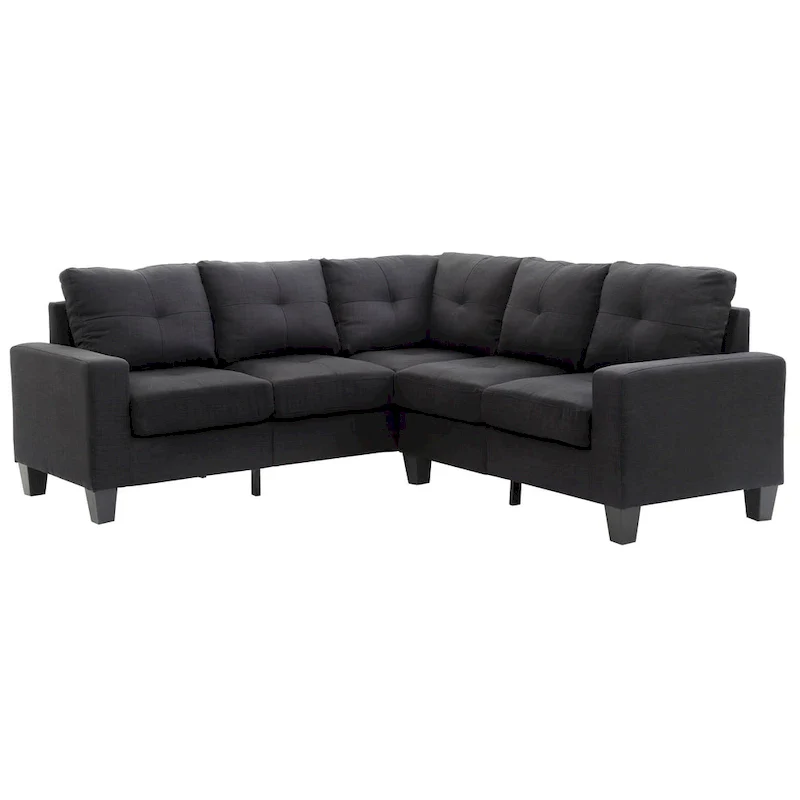Twill Fabric Sectional Sofa