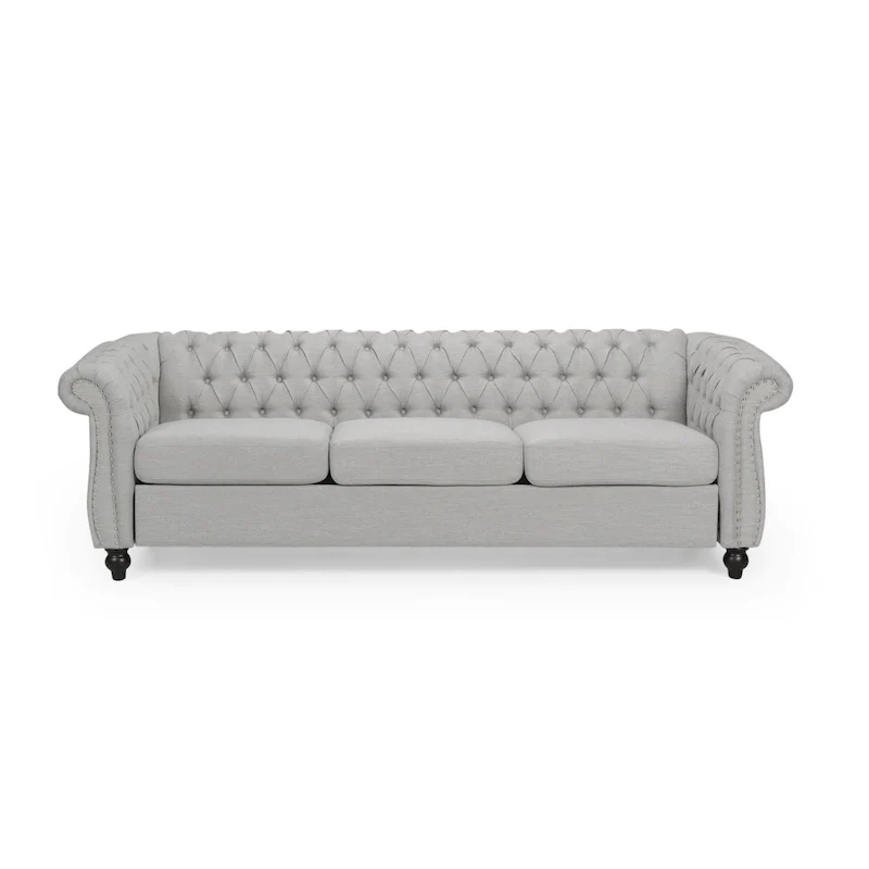 Tufted Chesterfield 3-Seat Sofa