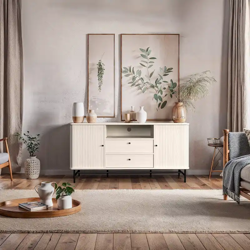 Riko Curved Sideboard Buffet