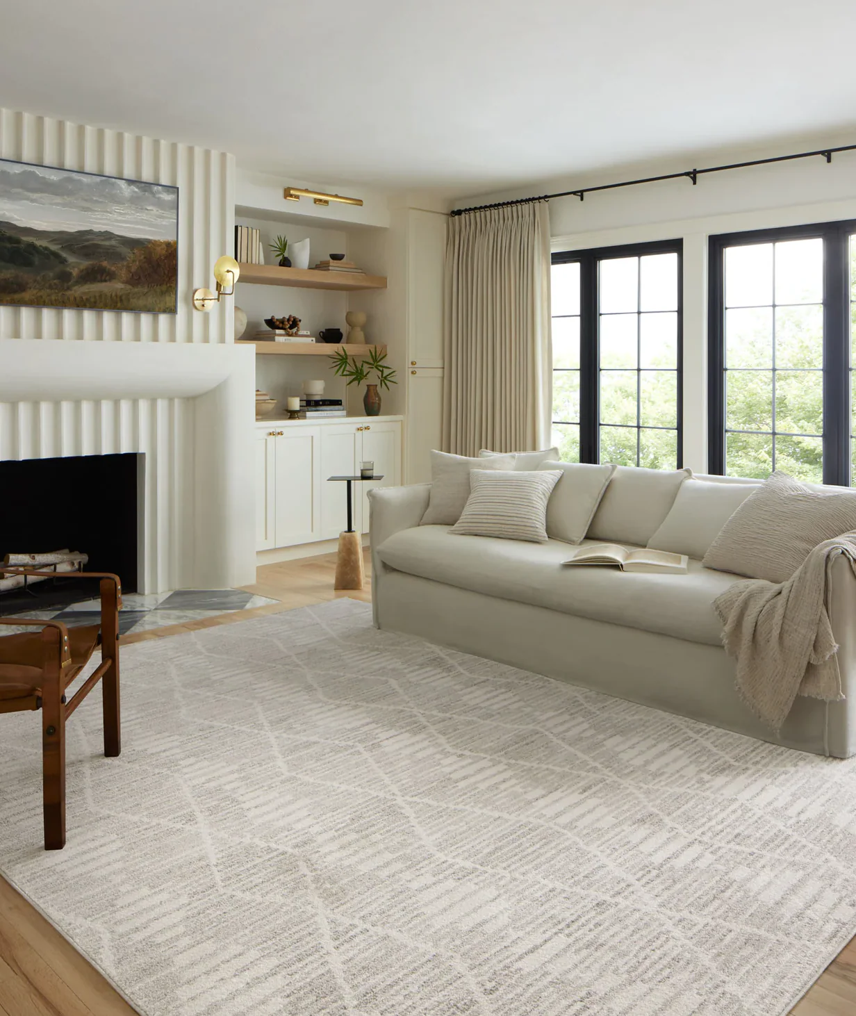Kamala Ivory/Silver Rug