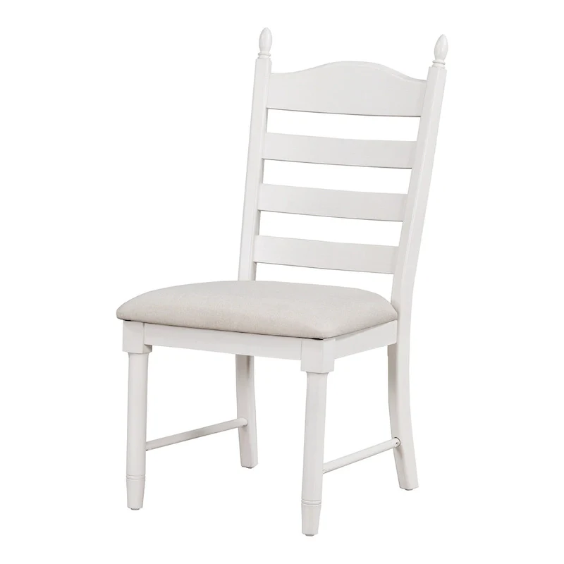 5 Piece Round Dining Table Set, Solid Wood Kitchen Table and Chair Set with Extendable Table and 4 Upholstered Chairs