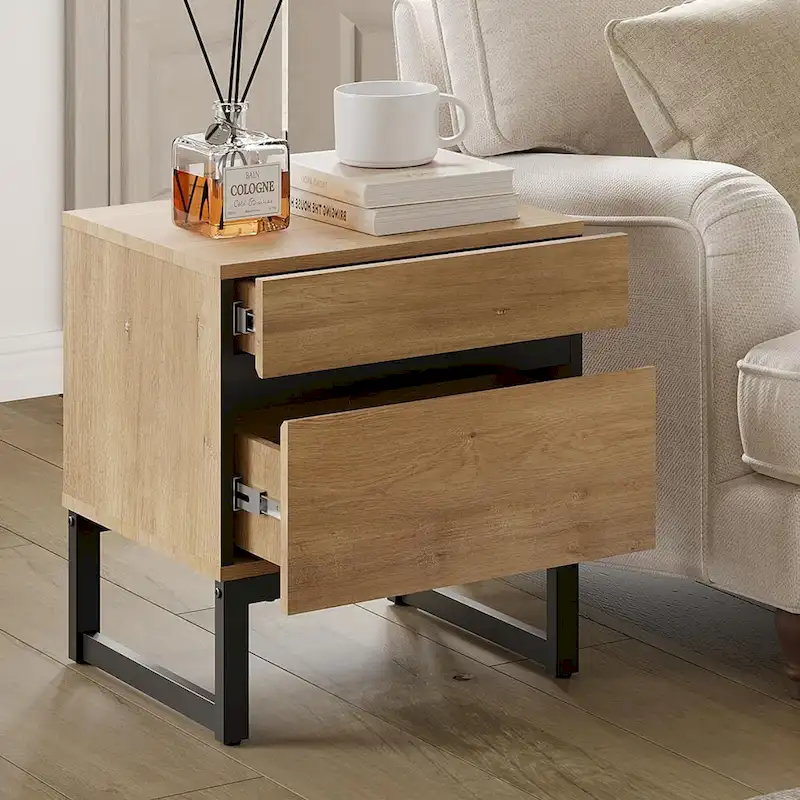 WAMPAT 3 Piece Dresser and Nightstand Sets