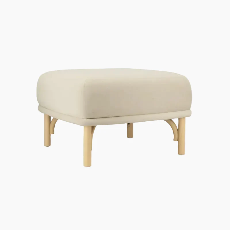 Velvet Ottoman