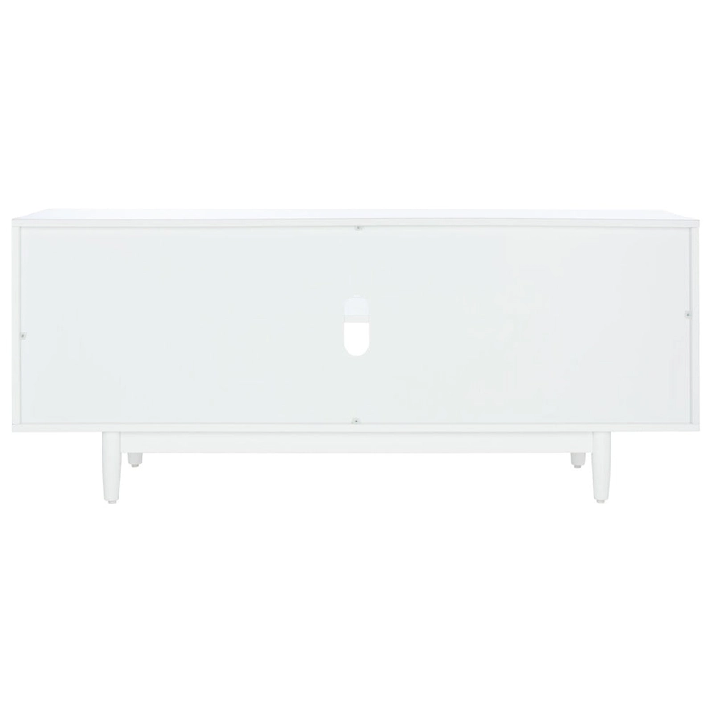 SAFAVIEH Krysta 3 Shelf Patterned Media Stand - 54 W x 15 D x 22 H - 54Wx15Dx22H