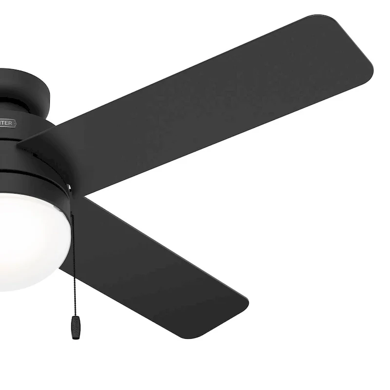 Hunter 52  Timpani Ceiling Fan w/ LED Light, Pull Chain