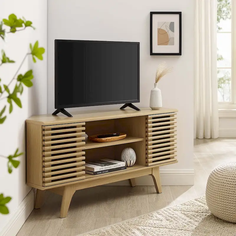 Render 46 Corner TV Stand