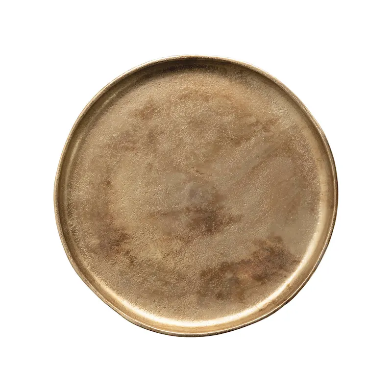 Metal Pedestal - 11.8 L x 11.8 W x 3.8 H