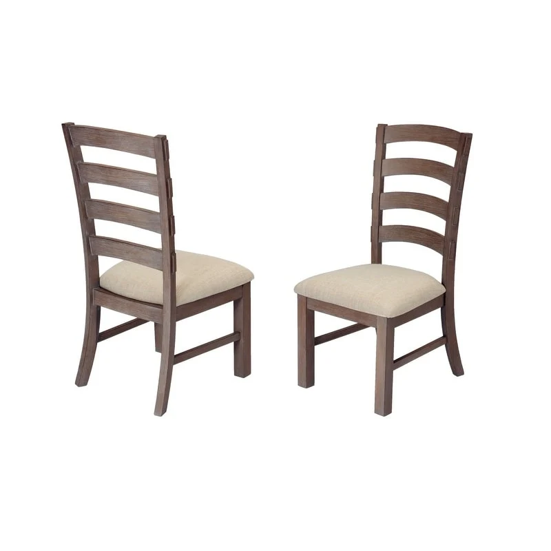 Best Quality Furniture Rustic Trestle 9-piece Dining Set