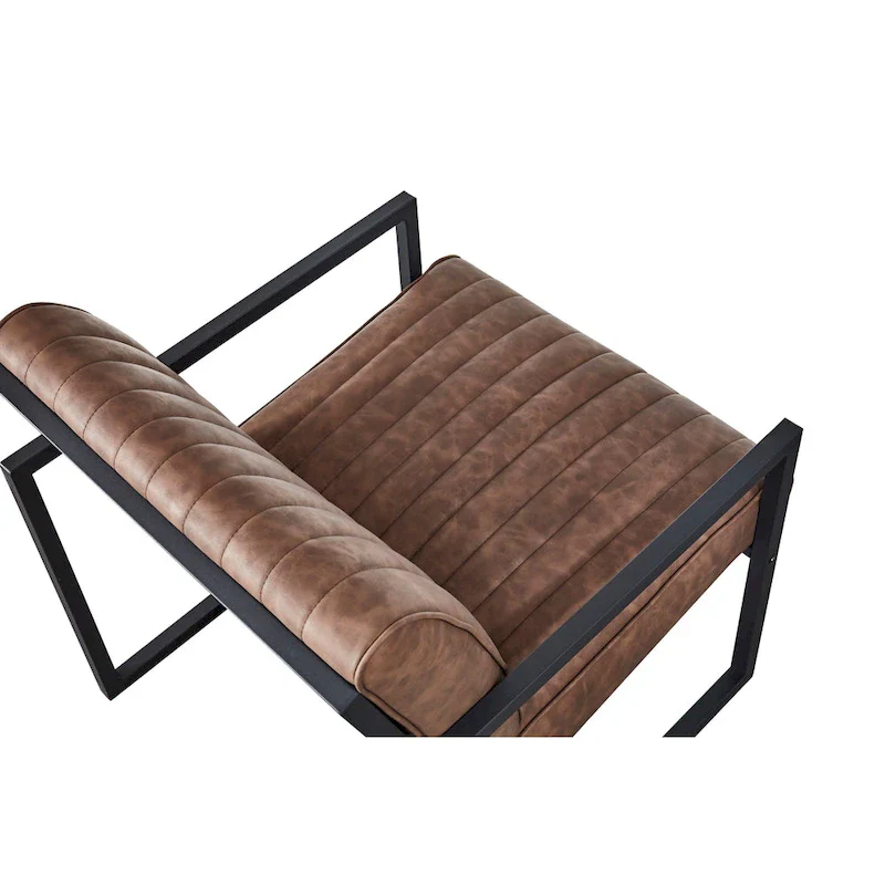 Modern 26 Arm Chair with Steel Legs