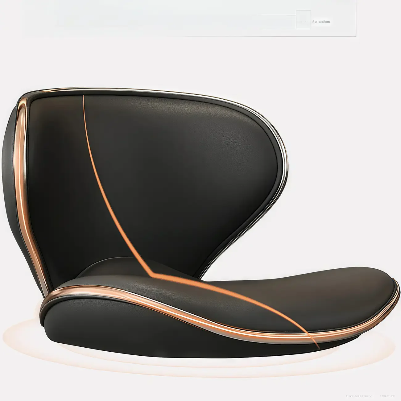 Leather Cushioned Saddle Swivel Adjustable Bar Stool