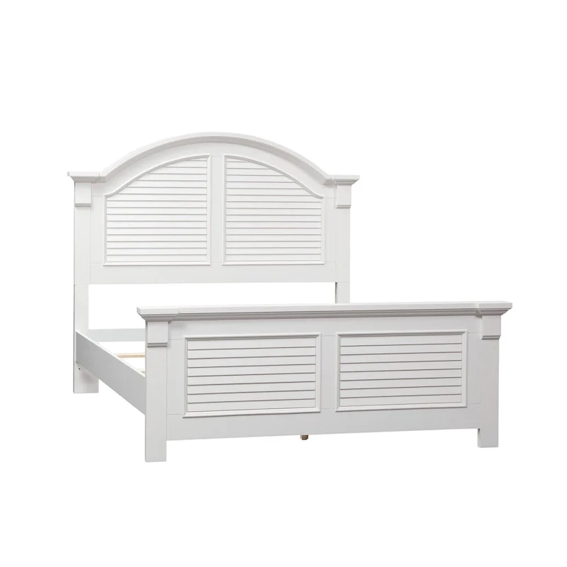 Summer House I Oyster White Panel Bed