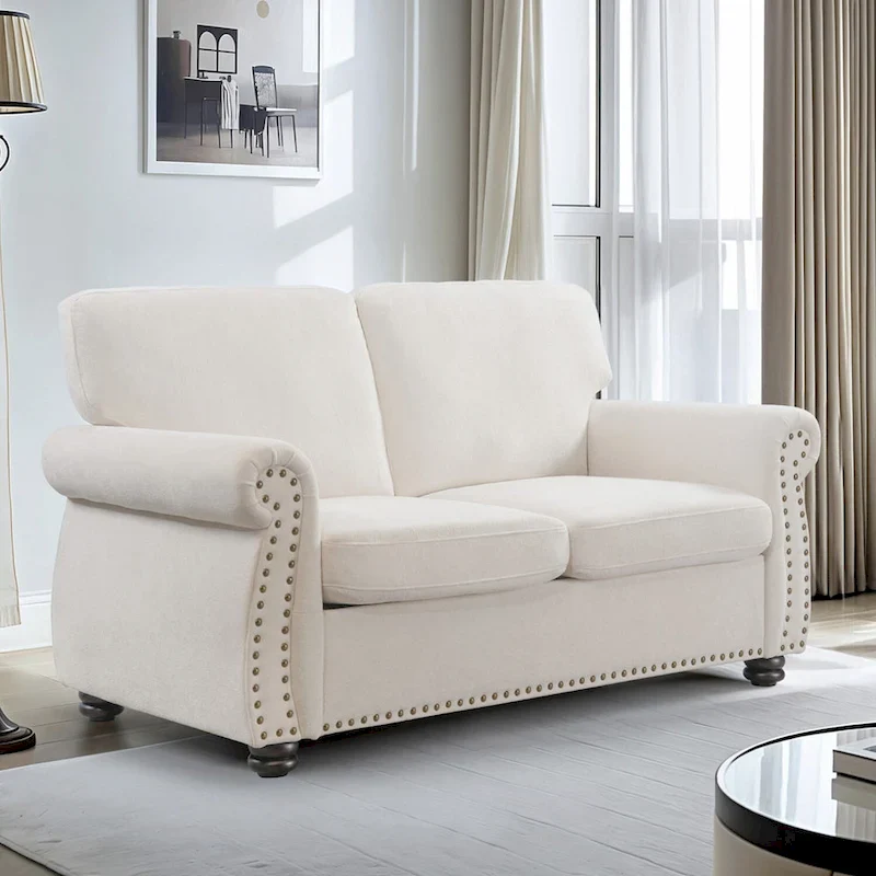 Soft Velvet Loveseat