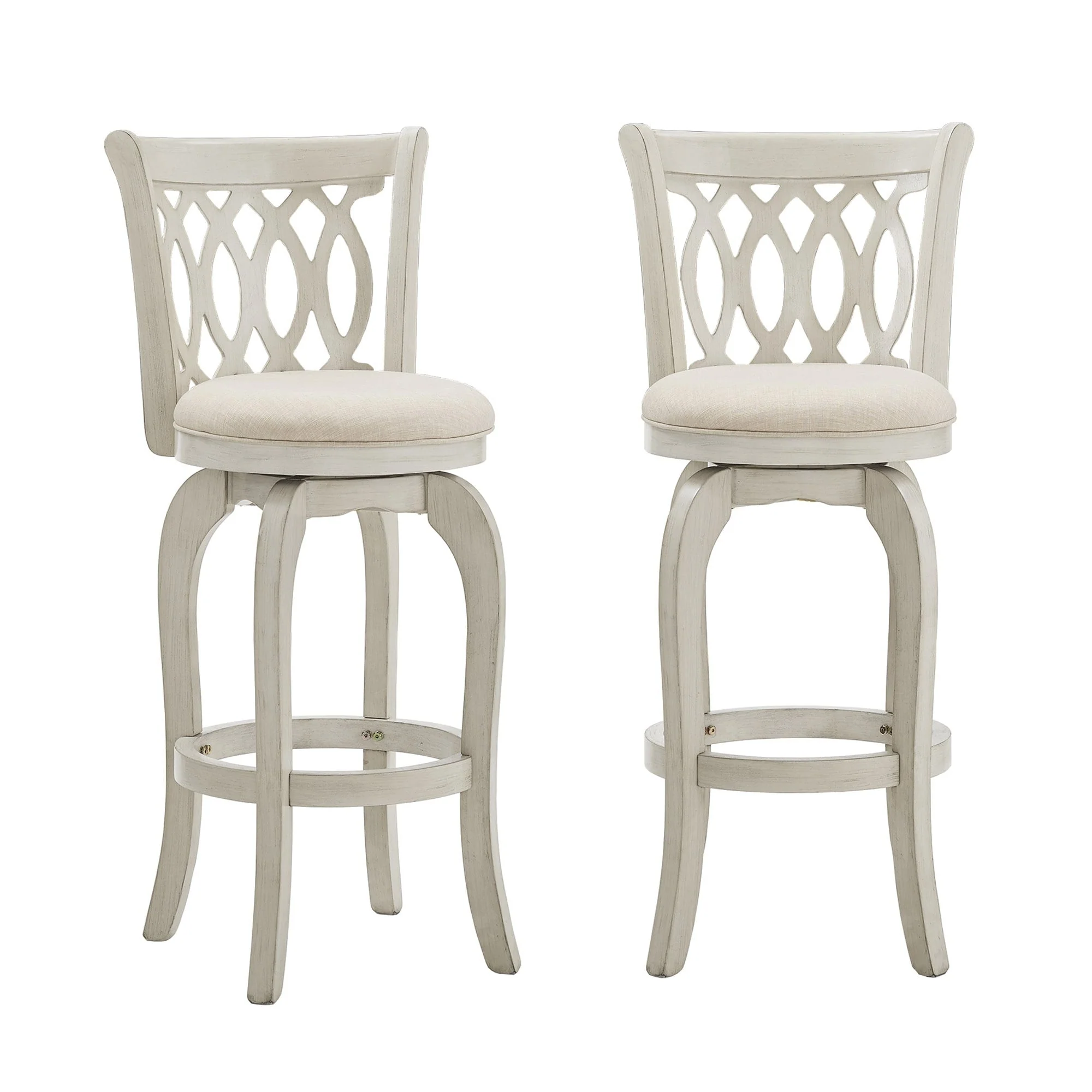 Rovinj Scroll Back Swivel Bar Stool