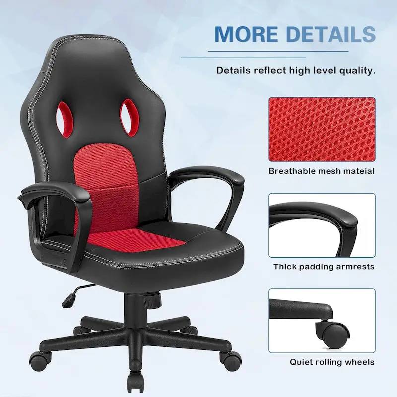 Homall High Back Leather Office Gaming Chair