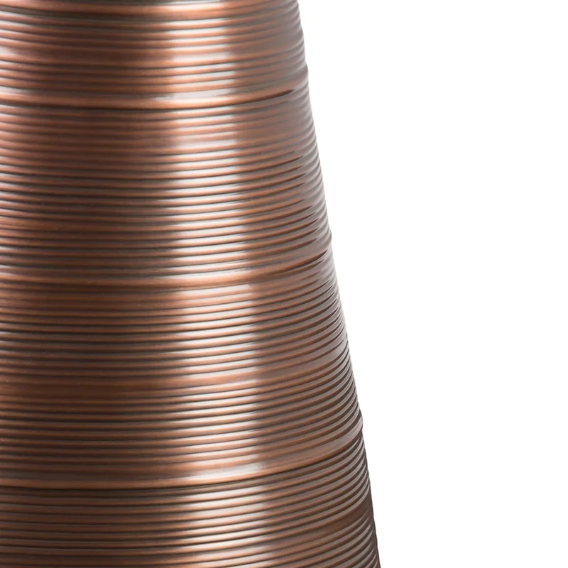 WYNDENHALL Bernhardt Industrial 18 inch Wide Metal Accent Side Table, Fully Assembled