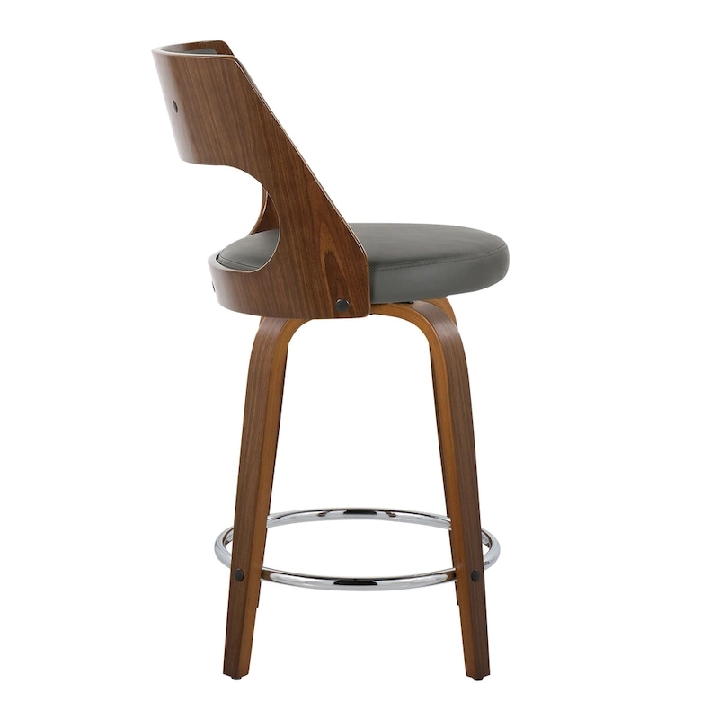 Carson Carrington Alingsas Mid-century Modern Counter Stool (Set of 2)