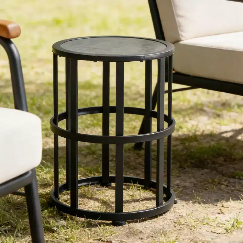 Christopher Knight Home Nadja Patio Modern Ceramic Tile Side Table