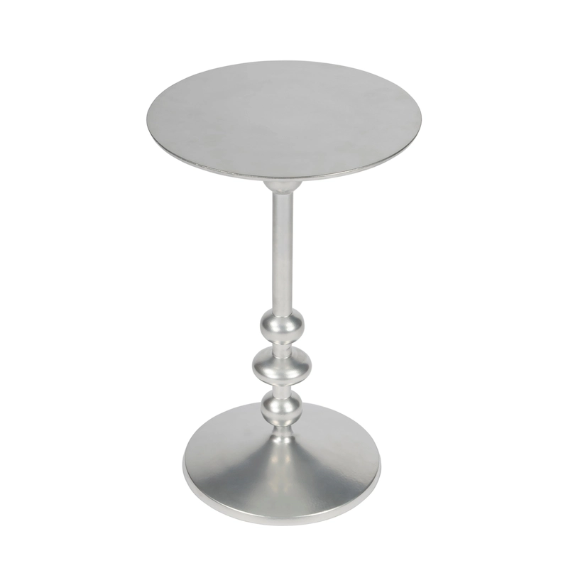 Zora Iron Pedestal Side Table