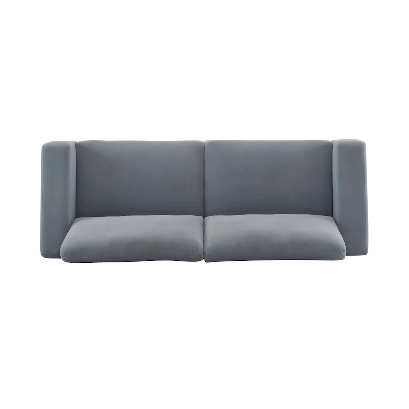 Christopher Knight Home - Grace 81 Modern Upholstery Sofa Loveseat with Square Arms