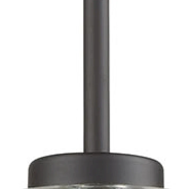 Elk Home West End Oil Rubbed Bronze With Clear Glass 1 Light Pendant