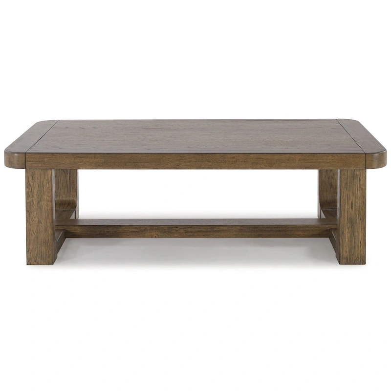 Signature Design by Ashley Cabalynn Light Brown Coffee Table - 56W x 30D x 17H