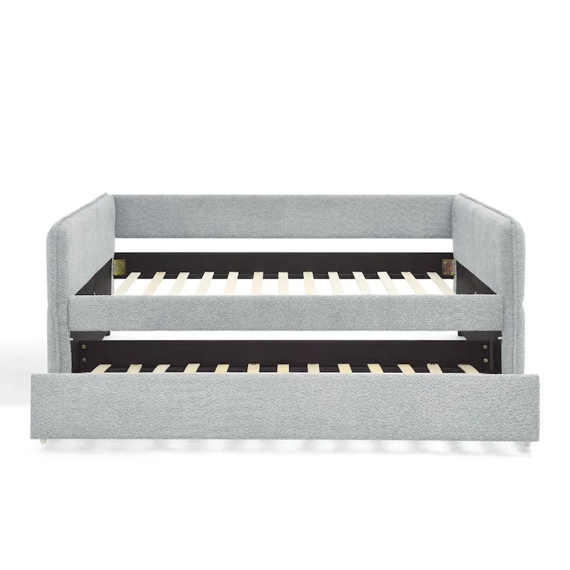 Full Boucle Daybed with Trundle