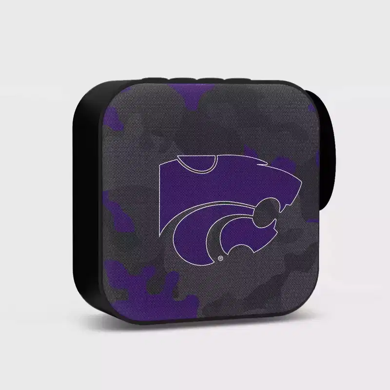 NCAA Kansas State Wildcats Bluetooth Portable Speaker with FM Radio: USB & MicroSD Compatible