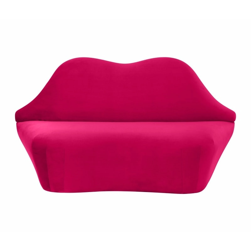 Lips Velvet Settee - 67.7