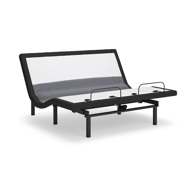 Signature Design by Ashley Best Base with Lumbar and Audio Black Adjustable Base