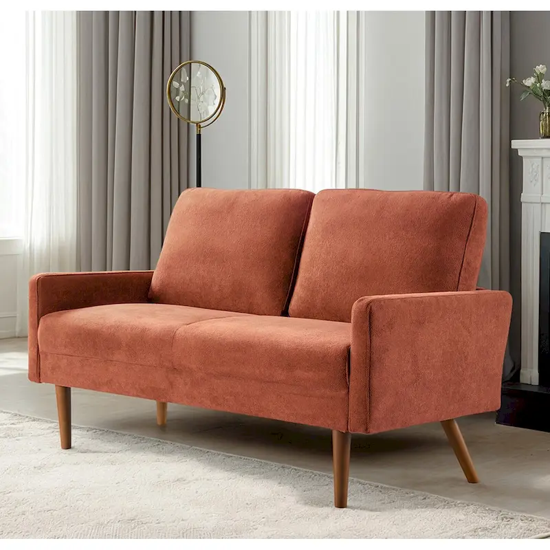 Velvet Loveseat Sofa