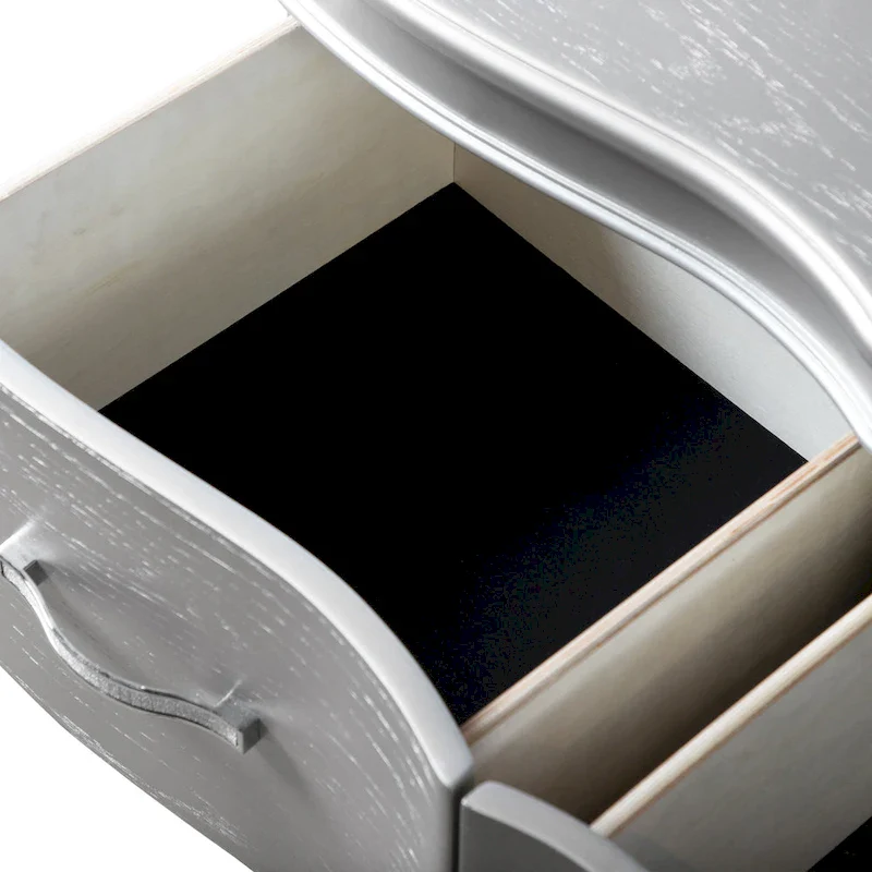 Furniture of America Seabliss Glam Solid Wood 9-Drawer Double Dresser