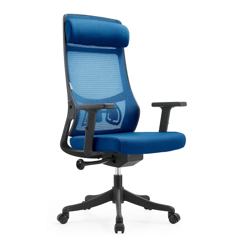 Cotton Office Conference Chair with Mesh Back Dale Series by LeisureMod
